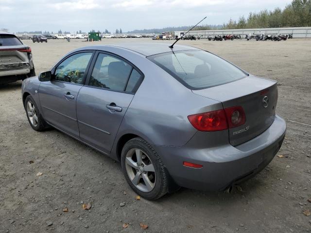 JM1BK32F161498850 - 2006 MAZDA 3 I SILVER photo 3