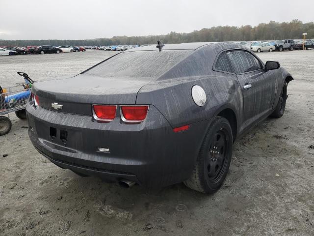 2G1FE1ED3B9116923 - 2011 CHEVROLET CAMARO LS CHARCOAL photo 4