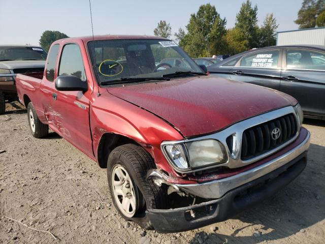 5TEVL52N24Z435286 - 2004 TOYOTA TACOMA XTR RED photo 1