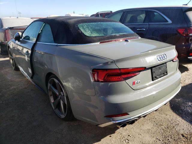 WAU24GF55KN006582 - 2019 AUDI S5 PRESTIG GRAY photo 3