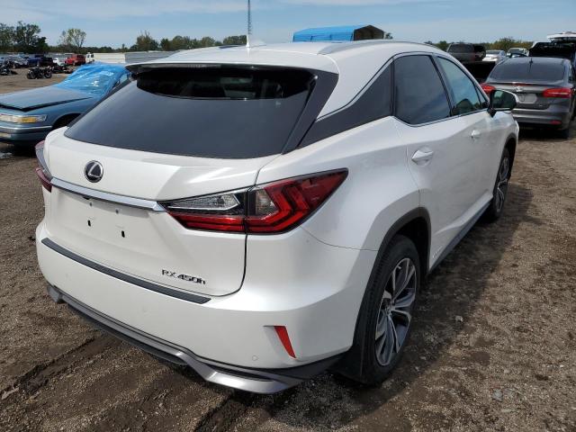 2T2BGMCA9KC042655 - 2019 LEXUS RX 450H BA WHITE photo 4