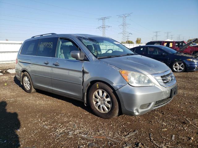 5FNRL3H44AB027647 - 2010 HONDA ODYSSEY EX SILVER photo 1