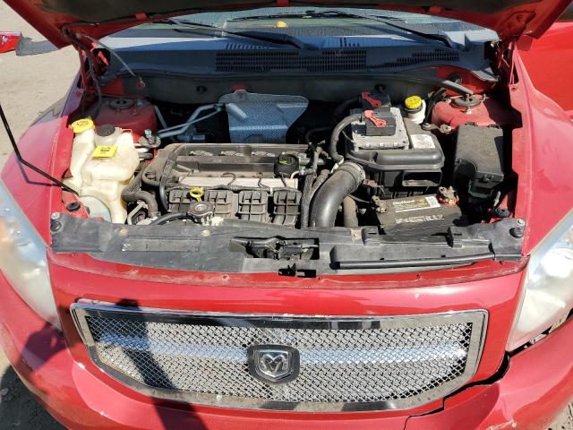 1B3CB8HB0BD132491 - 2011 DODGE CALIBER RU RED photo 7