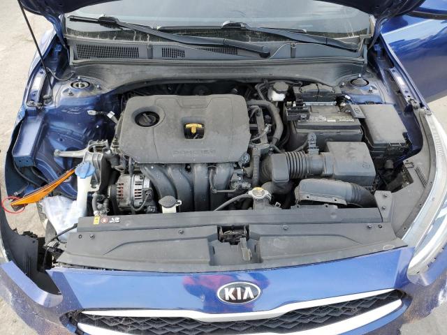 3KPF24AD0KE096638 - 2019 KIA FORTE FE BLUE photo 7