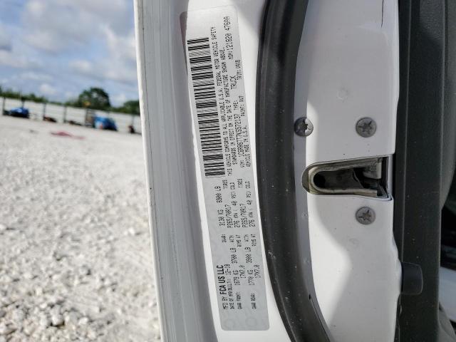 1C6RR6TT7KS572137 - 2019 RAM 1500 CLASS თეთრი ფოტო 10