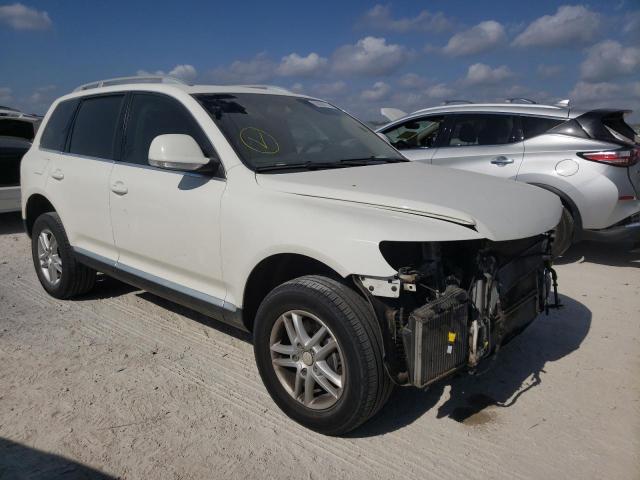 WVGFK7A94AD000535 - 2010 VOLKSWAGEN TOUAREG TD WHITE photo 1