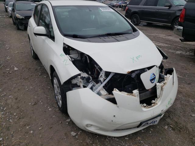 1N4AZ0CP1GC311289 - 2016 NISSAN LEAF S WHITE photo 9