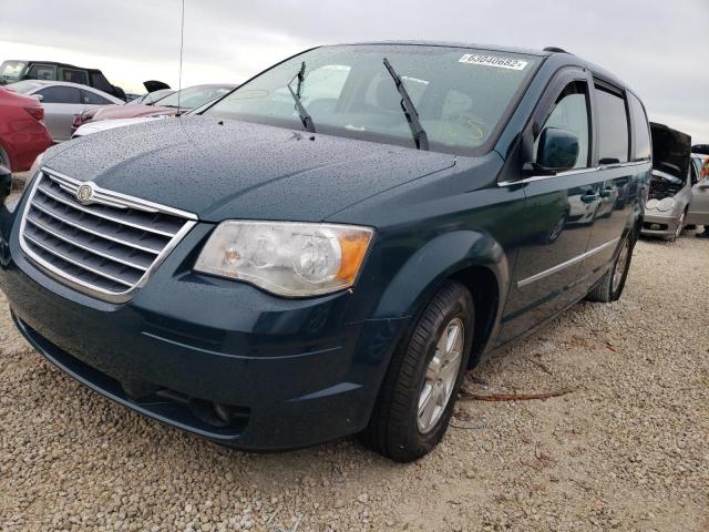 2A8HR54169R602101 - 2009 CHRYSLER TOWN & COU GREEN photo 2