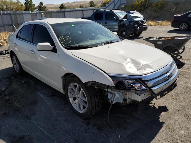 3FAHP0JA1CR248838 - 2012 FORD FUSION SEL WHITE photo 1