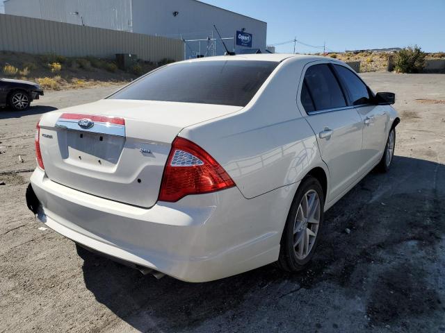 3FAHP0JA1CR248838 - 2012 FORD FUSION SEL WHITE photo 4