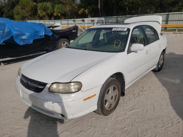 1G1NE52J716245119 - 2001 CHEVROLET MALIBU LS WHITE photo 2