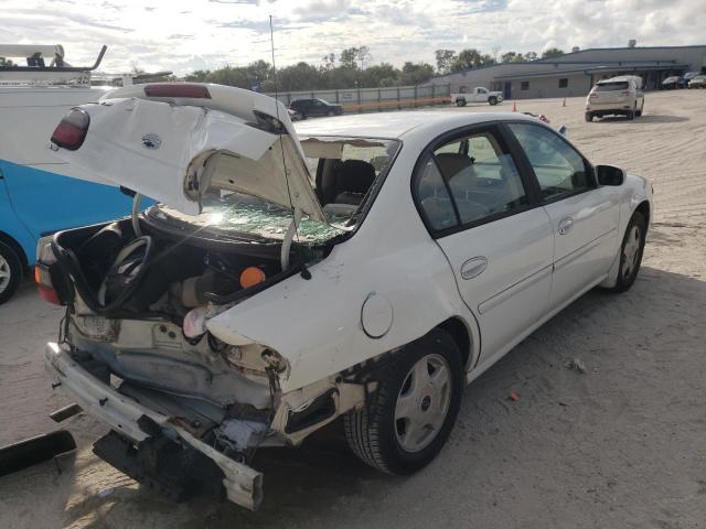 1G1NE52J716245119 - 2001 CHEVROLET MALIBU LS WHITE photo 4