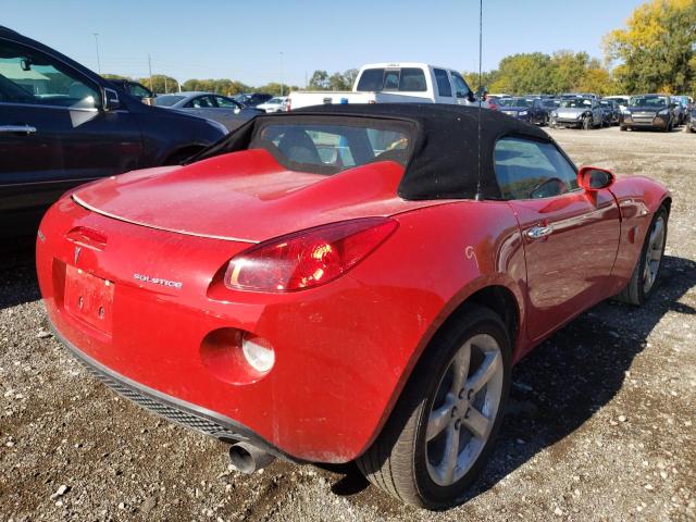 1G2MB35BX6Y112813 - 2006 PONTIAC SOLSTICE RED photo 4