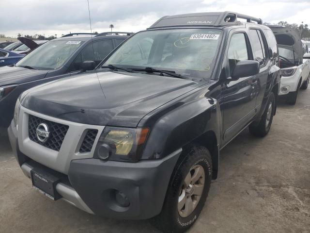 5N1AN0NW6DN826410 - 2013 NISSAN XTERRA X BLACK photo 2