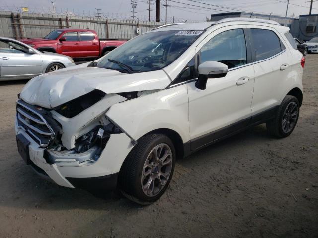 MAJ6S3KL0MC423569 - 2021 FORD ECOSPORT T WHITE photo 1