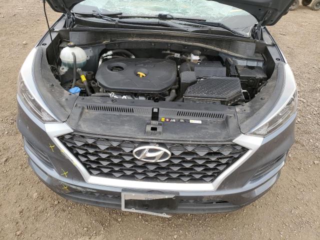 KM8J2CA49KU002824 - 2019 HYUNDAI TUCSON SE GRAY photo 12