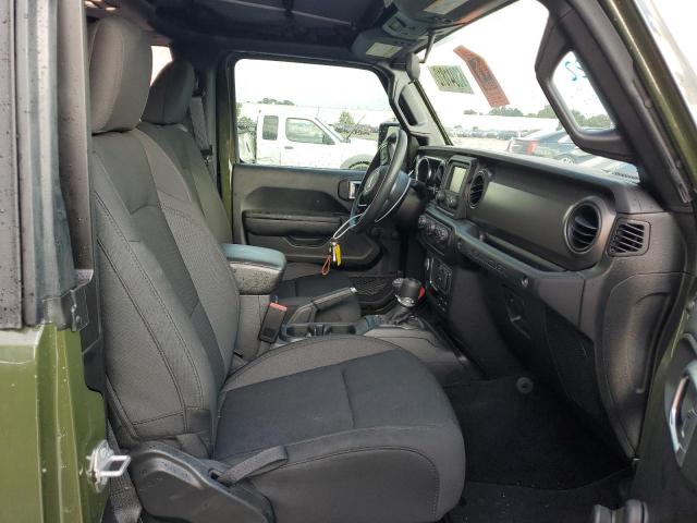 1C4GJXAN8MW648977 - 2021 JEEP WRANGLER S GREEN photo 5