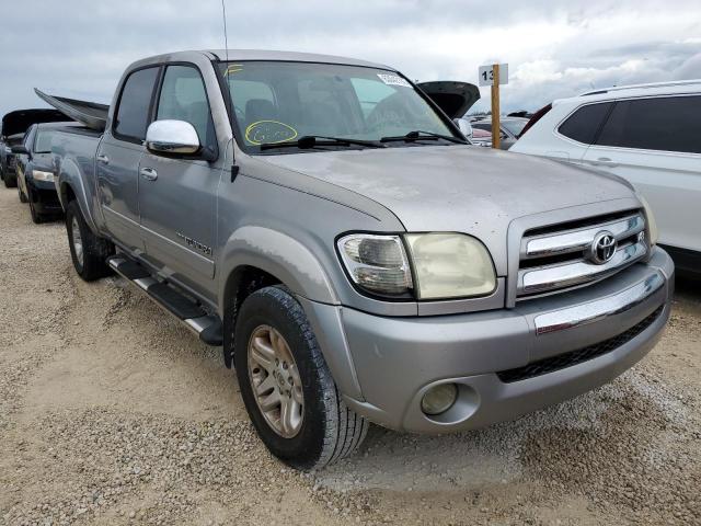 5TBET34114S447241 - 2004 TOYOTA TUNDRA DOU SILVER photo 1