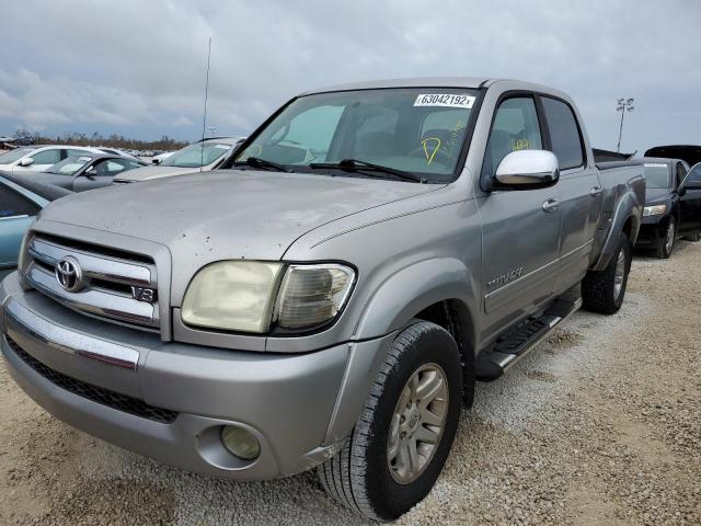 5TBET34114S447241 - 2004 TOYOTA TUNDRA DOU SILVER photo 2