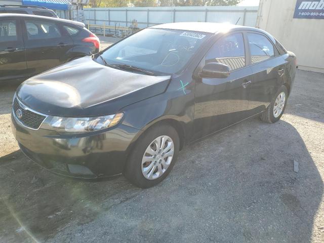 KNAFU4A21D5693656 - 2013 KIA FORTE EX BLACK photo 2