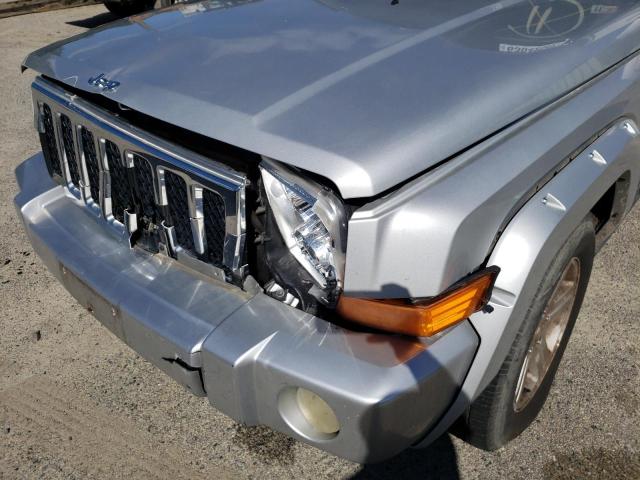 1J8HG68T69C541767 - 2009 JEEP COMMANDER 银色 照片 9