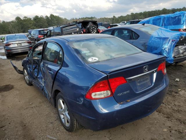 2HGFA16689H506906 - 2009 HONDA CIVIC LX-S Көк фото 3