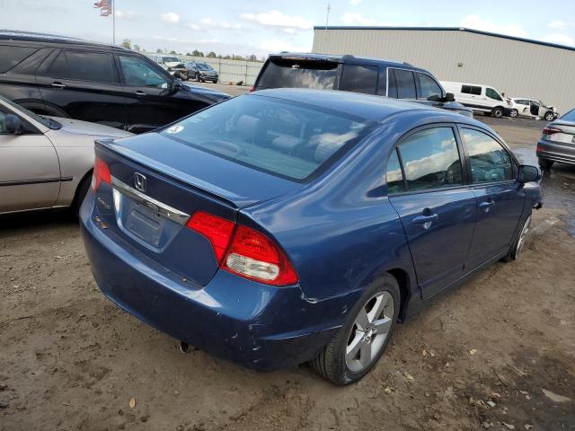 2HGFA16689H506906 - 2009 HONDA CIVIC LX-S BLUE photo 4