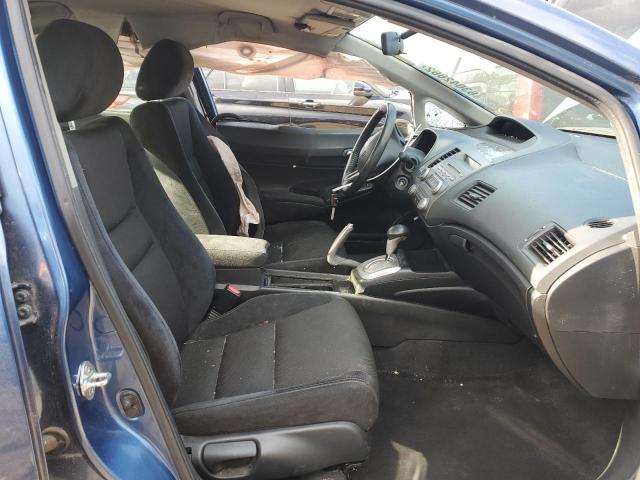 2HGFA16689H506906 - 2009 HONDA CIVIC LX-S Көк фото 5