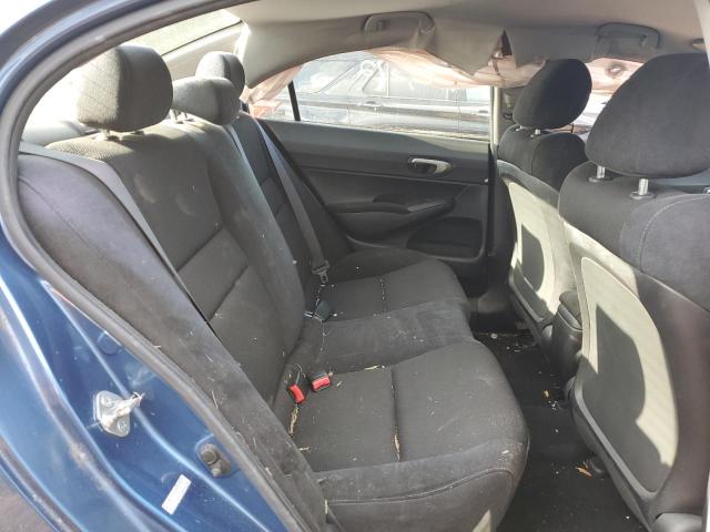 2HGFA16689H506906 - 2009 HONDA CIVIC LX-S Көк фото 6