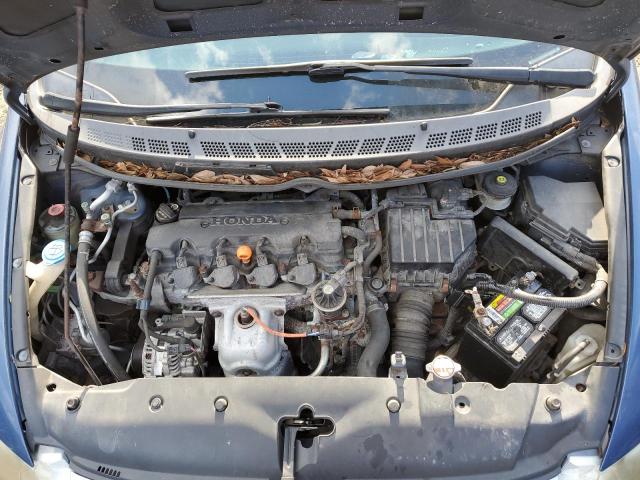 2HGFA16689H506906 - 2009 HONDA CIVIC LX-S Көк фото 7