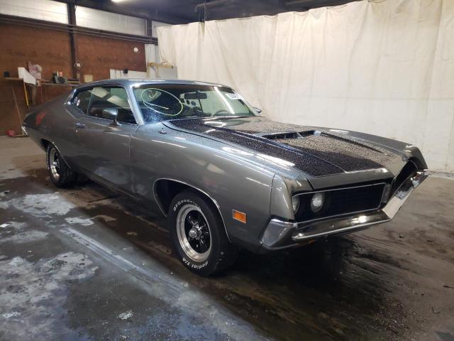 1A43H12311 - 1971 FORD TORINO GT GRAY photo 1