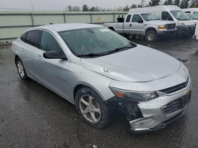 1G1ZB5ST9JF201215 - 2018 CHEVROLET MALIBU LS SILVER photo 1