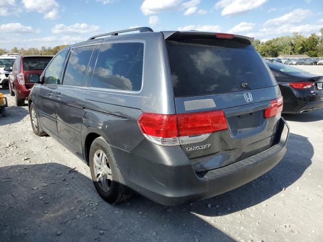 5FNRL3H69AB075596 - 2010 HONDA ODYSSEY EX GRAY photo 3