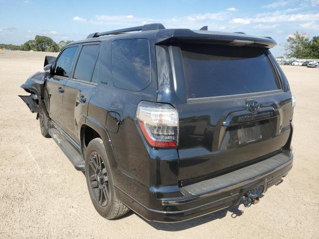 JTEJU5JR0M5926454 - 2021 TOYOTA 4RUNNER NI BLACK photo 3