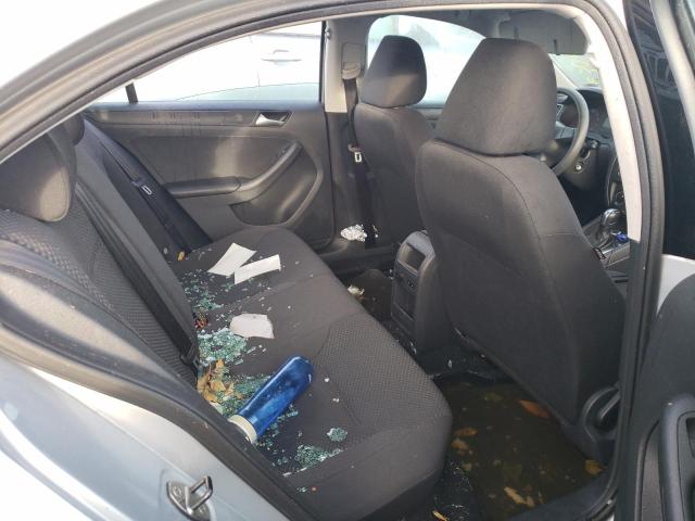 3VW2K7AJ7EM361603 - 2014 VOLKSWAGEN JETTA BASE SILVER photo 6