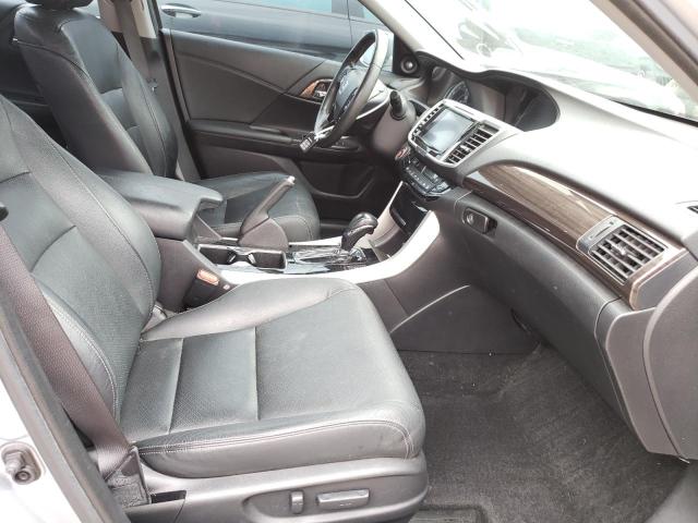 1HGCR3F08HA016885 - 2017 HONDA ACCORD EXL SILVER photo 5