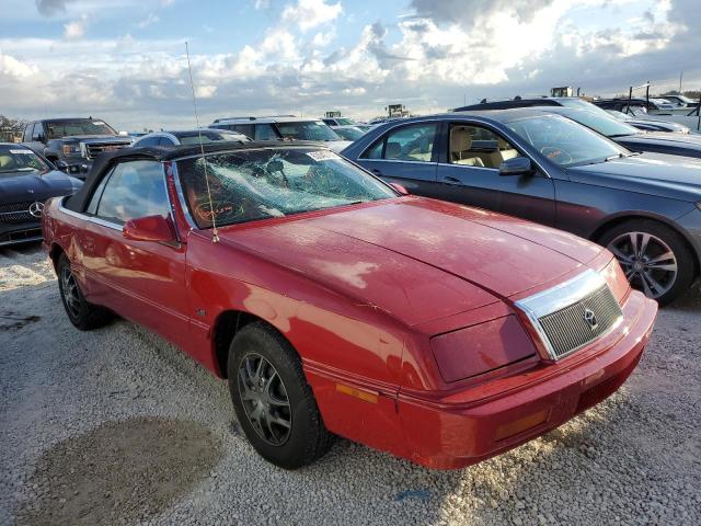 1C3XU4531NF273096 - 1992 CHRYSLER LEBARON RED photo 1