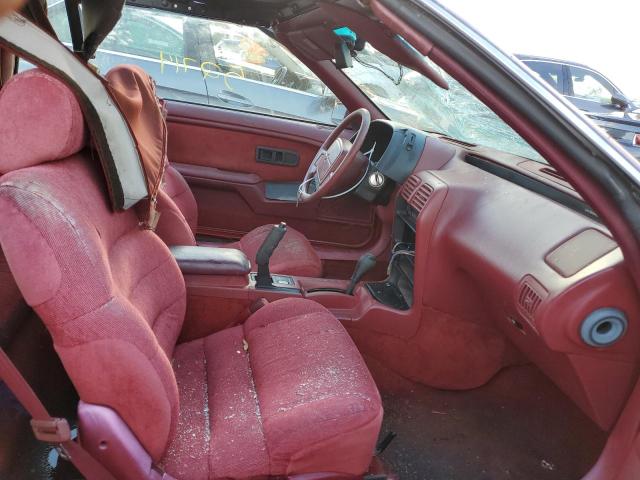 1C3XU4531NF273096 - 1992 CHRYSLER LEBARON RED photo 5