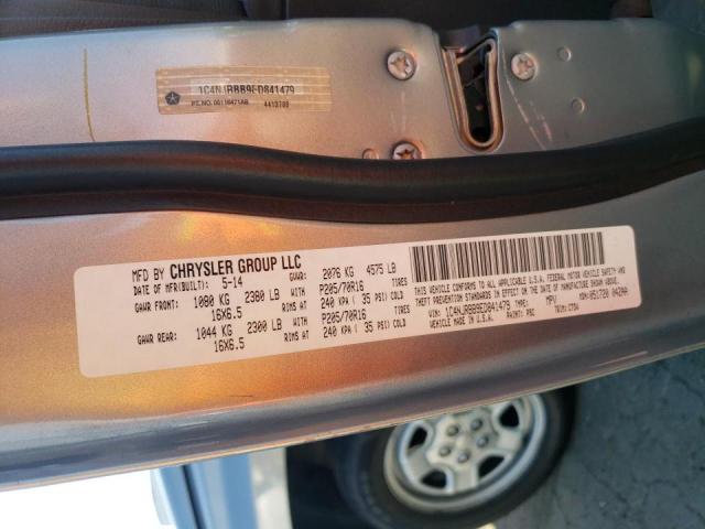 1C4NJRBB9ED841479 - 2014 JEEP PATRIOT SILVER photo 10