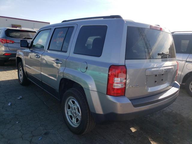 1C4NJRBB9ED841479 - 2014 JEEP PATRIOT SILVER photo 3