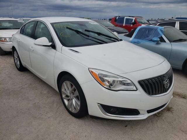 2G4GK5EXXG9148647 - 2016 BUICK REGAL WHITE photo 1