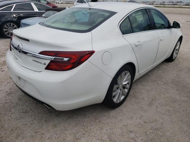 2G4GK5EXXG9148647 - 2016 BUICK REGAL WHITE photo 4