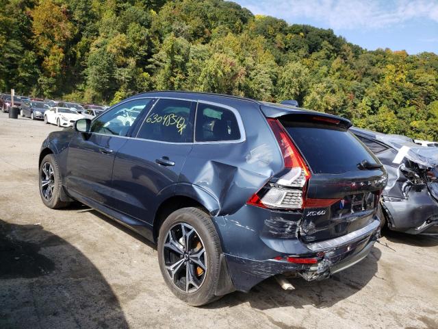 YV4L12RK6N1952591 - 2022 VOLVO XC60 B5 MO BLUE photo 3