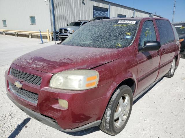 1GNDV33L55D202981 - 2005 CHEVROLET UPLANDER L ბურგუნდია ფოტო 2