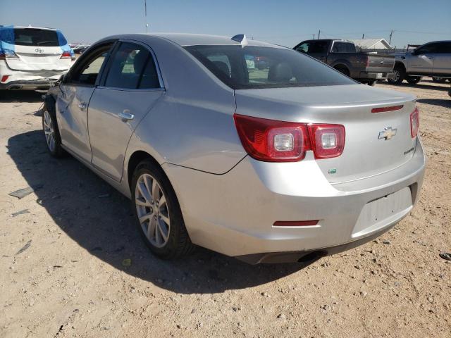 1G11H5SL0EF213058 - 2014 CHEVROLET MALIBU LTZ ვერცხლისფერი ფოტო 3