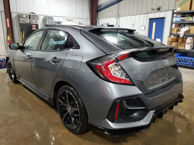 SHHFK7H49LU415942 - 2020 HONDA CIVIC SPOR CHARCOAL photo 3