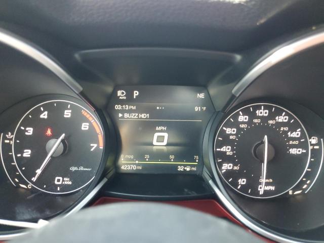 ZASFAKNN9J7B75385 - 2018 ALFA ROMEO STELVIO TI BLACK photo 8