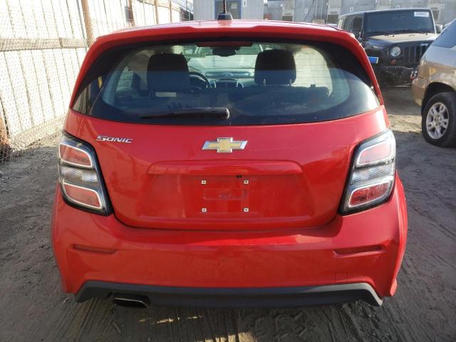 1G1JG6SB3L4123623 - 2020 CHEVROLET SONIC RED photo 6