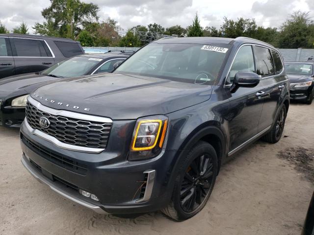 5XYP54HC8LG085934 - 2020 KIA TELLURIDE BLUE photo 2