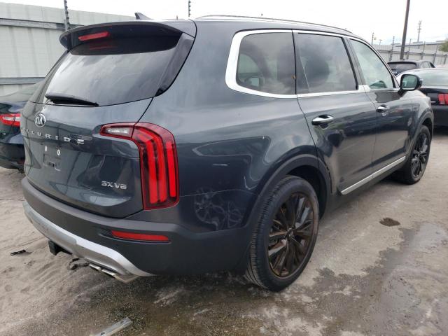 5XYP54HC8LG085934 - 2020 KIA TELLURIDE BLUE photo 4